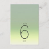 Houtgradiënt Weddentafel Lenteweide ID741 Kaart (Voorkant)