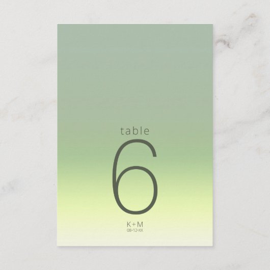 Houtgradiënt Weddentafel Lenteweide ID741 Kaart (Achterkant)