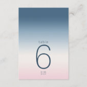 Houtgradiënt-weduwentabel Pruiszische hemel ID741 Kaart (Voorkant)