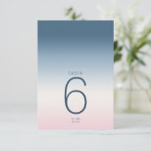 Houtgradiënt-weduwentabel Pruiszische hemel ID741 Kaart (Staand voorkant)