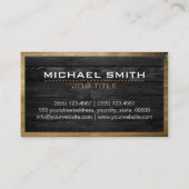 Houtgrensbouw Elegant Wooden Kijk #11 Visitekaartje (Achterkant)