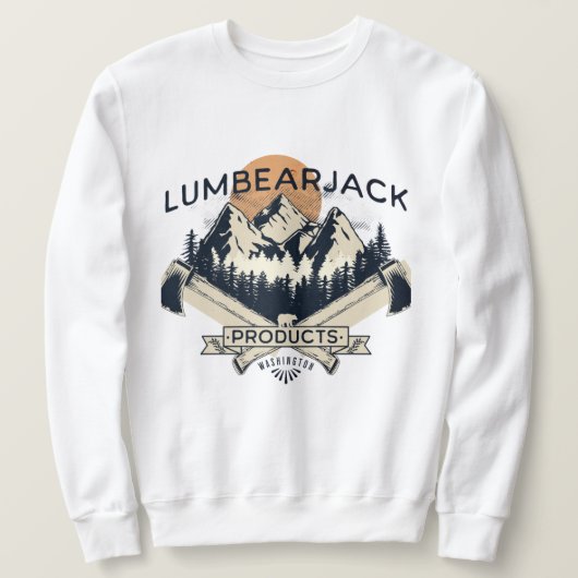 HOUTHakker BERGBEMANNINGSTRUI Trui (Design voorkant)