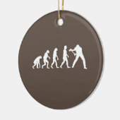 Houthakker Evolutie Keramisch Ornament (Links)
