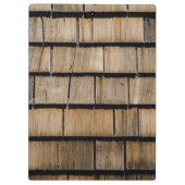 houtharen klembord (Achterkant)