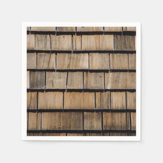 houtharen servet (Voorkant)