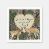 Houtherten met hart servet (Voorkant)