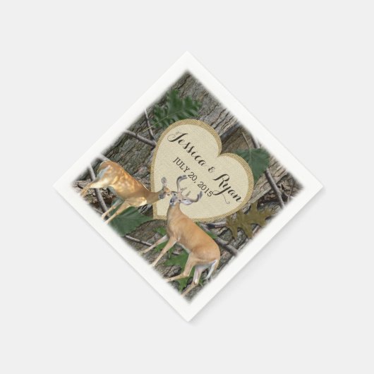 Houtherten met hart servet (Hoek)