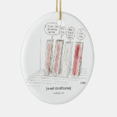 Houtidentificatiemiddel (rond, ovaal, vierkant) keramisch ornament (Rechts)