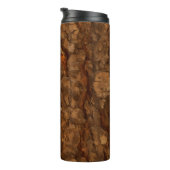 Houtig 'Boomstam' Bekerglas Thermosbeker (Geroteerd rechts)