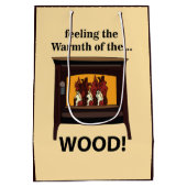 Houtkachel Brandhout Warm Medium Cadeauzakje (Achterkant)