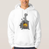 houtkachel hoodie (Voorkant)
