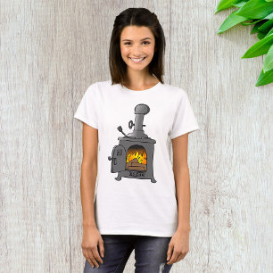 houtkachel t-shirt