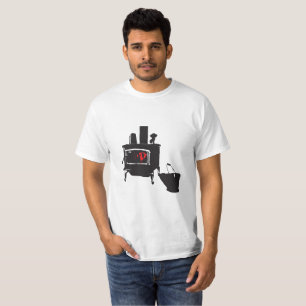 Houtkachel T-shirt