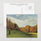 Houtkachels aan de rand van het bos briefkaart (Voorkant / Achterkant)