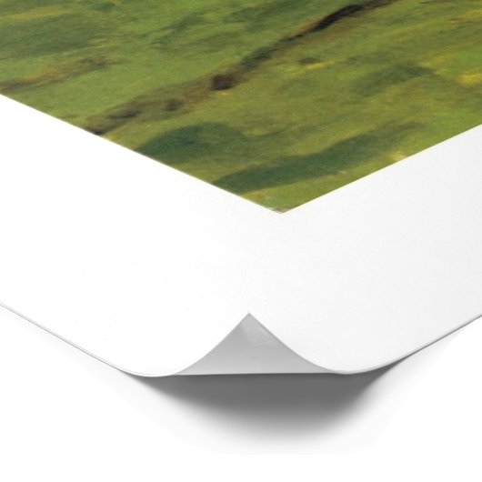 Houtkachels aan de rand van het bos poster (Hoek)