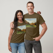 Houtkachels aan de rand van het bos t-shirt (Unisex)