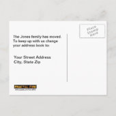 Houtkarving Aankondigingskaart (Achterkant)