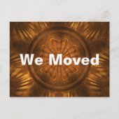 Houtkarving Aankondigingskaart (Voorkant)