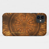 Houtkarving Case-Mate iPhone Case (Achterkant (horizontaal))