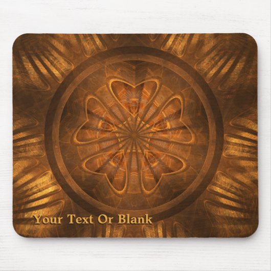 Houtkarving Muismat (Voorkant)