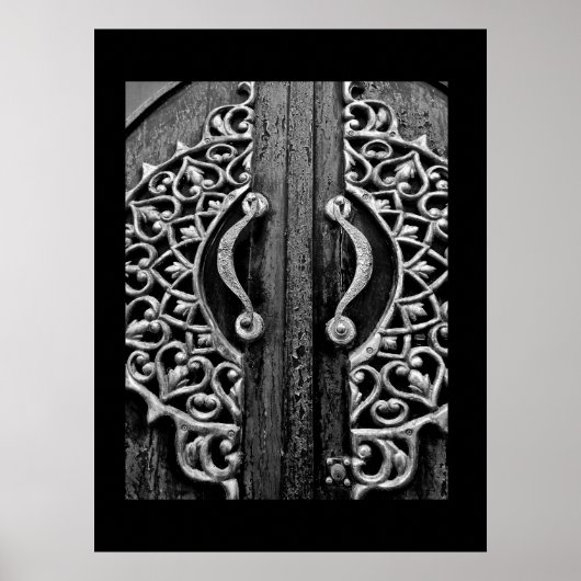 Houtkarving Poster (Voorkant)