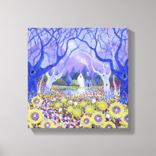 Houtkatoen 2013 canvas afdruk (Voorkant)