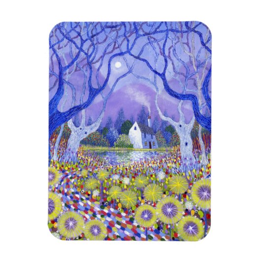 Houtkatoen 2013 magneet (Verticaal)