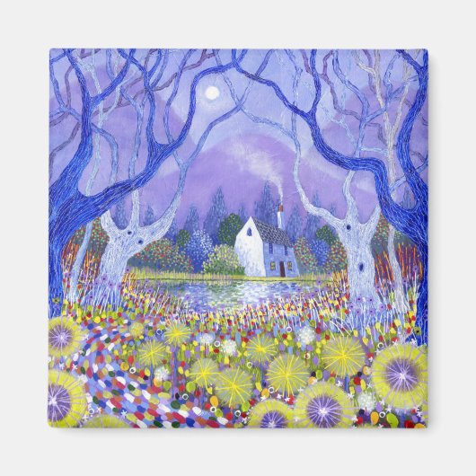 Houtkatoen 2013 magneet (Voorkant)