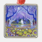 Houtkatoen 2013 metalen ornament (Voorkant)