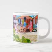 Houtkatten met meerdere kleuren | Lange band Grote Koffiekop (Rechts)