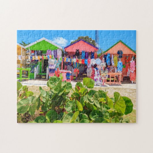 Houtkatten met meerdere kleuren | Lange band Legpuzzel (Horizontaal)