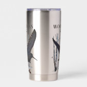 Houtklokken - Passiejacht Geïsoleerde Drinkbeker (Voorkant)