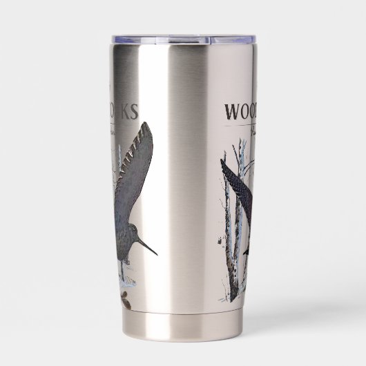 Houtklokken - Passiejacht Geïsoleerde Drinkbeker (Voorkant)