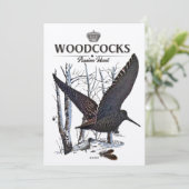 Houtklokken - Passiejacht Kaart (Staand voorkant)