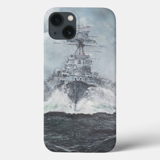 Houtkoppen voor bismarck, 23 mei 1941. 2014 Case-Mate iPhone case (Achterkant)