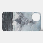 Houtkoppen voor bismarck, 23 mei 1941. 2014 Case-Mate iPhone case (Achterkant (horizontaal))