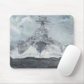 Houtkoppen voor Bismarck, 23 mei 1941. 2014 Muismat (Met muis)