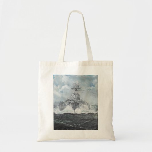 Houtkoppen voor Bismarck, 23 mei 1941. 2014 Tote Bag (Voorkant)