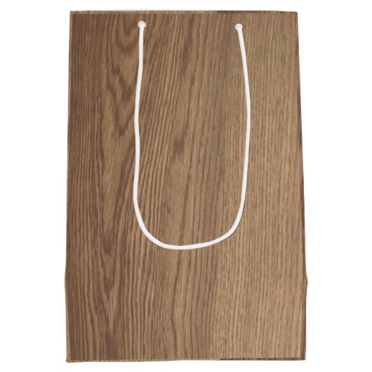 Houtkorrel Gift Bag Medium Cadeauzakje (Achterkant)