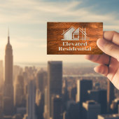 Houtkorrel Home Logo Visitekaartje