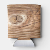 Houtkorrel Knothole blik of Flessenkoeler Blikjeskoeler (Achterkant)