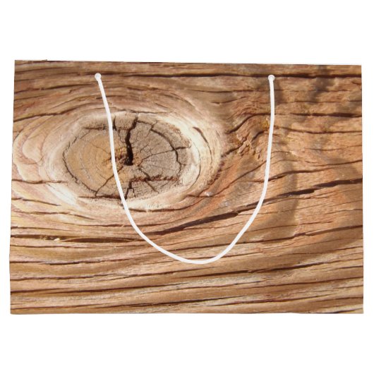 Houtkorrel Knothole Groot Cadeauzakje (Achterkant)