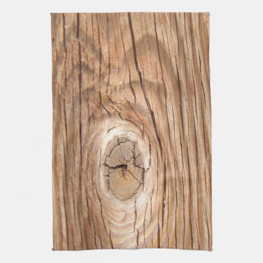 Houtkorrel Knothole Theedoek (Verticaal)