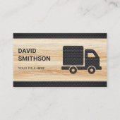 Houtkorrel Logistiek Transportation Cargo Truck Visitekaartje (Voorkant)