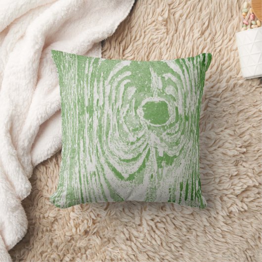 Houtkorrel Neon Limoen Pattern Pillow Kussen (Deken)