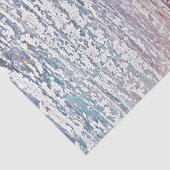 Houtkorrel Witte Paarse roze pasta Rustic Textuur Tissuepapier (Detail)