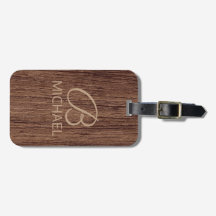 Houtkorrelhout met monogram, gepersonaliseerde naa