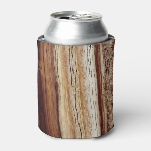 Houtkorrelpatroon Blikjeskoeler (Blikje Voorkant)