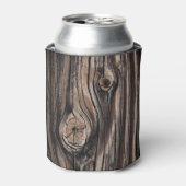 Houtkorrelpatroon Blikjeskoeler (Blikje Voorkant)