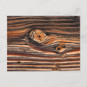 Houtkorrelpatroon Briefkaart